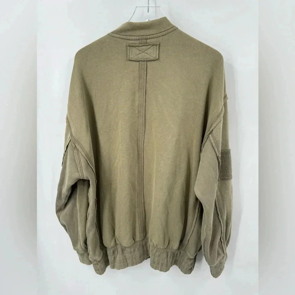 NEW Free People We the Free Lou Moto Zip Jacket Medium B2230 - Picture 6 of 6